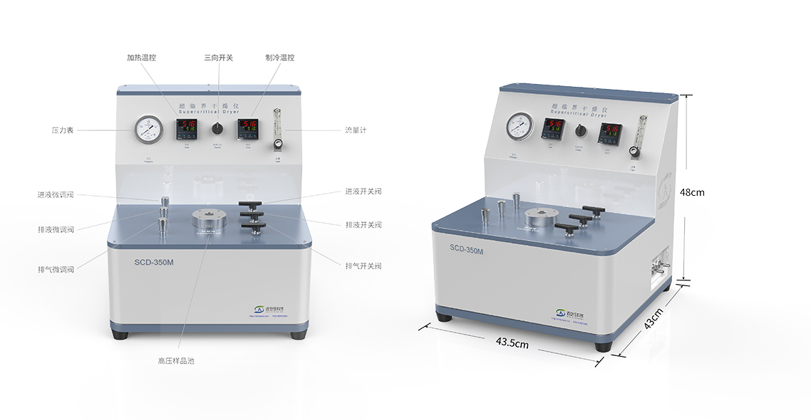 超臨界干燥儀 SCD-350M